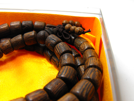 108颗鸡翅木桶珠佛珠手