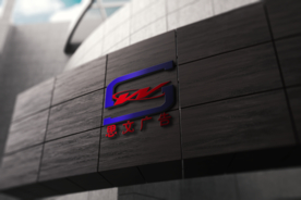 时尚创意门头  复古门面 招牌