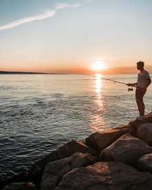 钓鱼垂钓捕鱼抓鱼图片