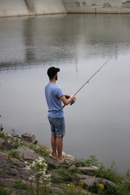 钓鱼垂钓捕鱼抓鱼图片