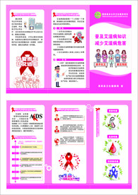 艾滋病三折页