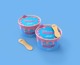 冰淇淋包装样机