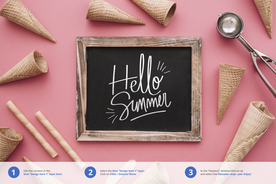 冰淇淋包装样机