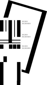 黑白 字体设计 钢琴 琴键