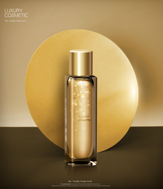 华丽化妆品海报