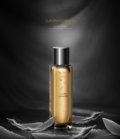 华丽化妆品海报