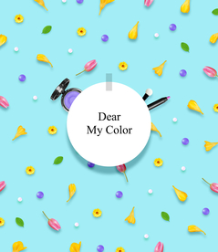 简约化妆品海报