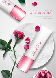 水动态化妆品海报