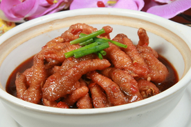 鸡爪凤爪美食图片