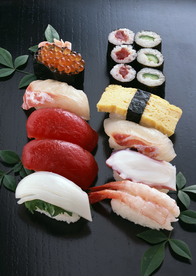 寿司美味图片
