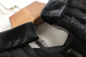 时尚女装背部特写