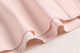 浅粉色面料展示