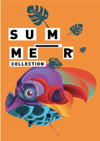 抽象炫彩液态图案