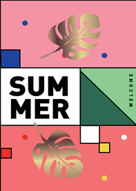 几何拼接排版设计