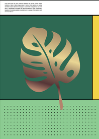 几何拼接创意海报图案