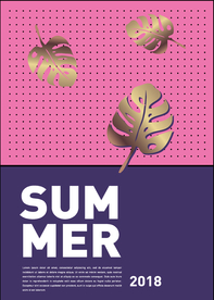 几何拼接排版设计