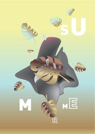 几何拼接排版设计