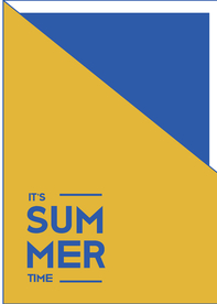 几何拼接排版设计