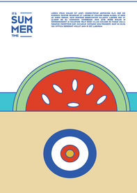 几何拼接排版设计