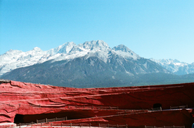 雪山冰川自然图片