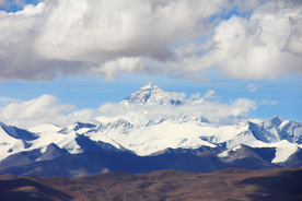 雪山冰川自然图片