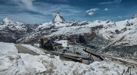 雪山冰川自然图片