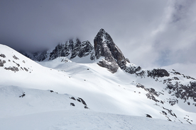 雪山冰川自然图片