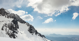 雪山冰川自然图片