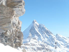 雪山冰川自然图片