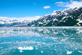 雪山冰川自然图片