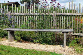 栅栏篱笆木栏围栏围墙图片