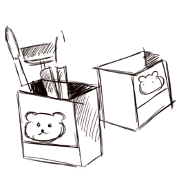 线稿 线稿素材 文具 小素材