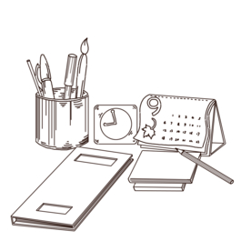 线稿 线稿素材 文具 小素材