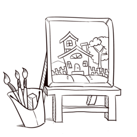 线稿 线稿素材 生活用品线稿