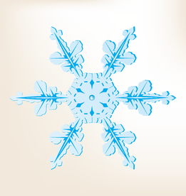 矢量雪花 雪花素材 雪花矢量素