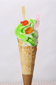 清新茶园冰激凌