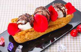 晴空闪电泡芙冰激凌