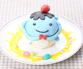 雪精灵翻糖冰激凌蛋糕