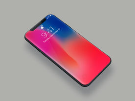 苹果手机立体模板图片