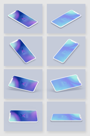 苹果手机立体模板图片