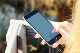 苹果手机立体模板图片