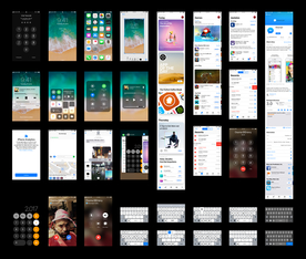 苹果手机立体模板图片