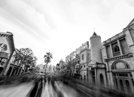 黑白建筑旅游摄影