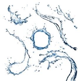 透明水png素材