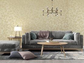 墙纸油画挂件装饰品展示空间