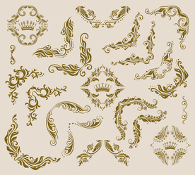 花卉装饰元素合集