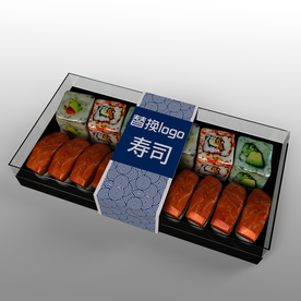 寿司盒样机