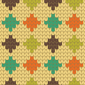 复古色调底纹印花