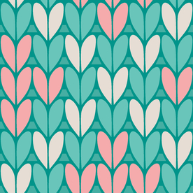 复古色调底纹印花