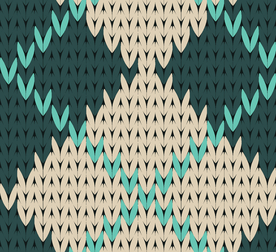 复古色调底纹印花